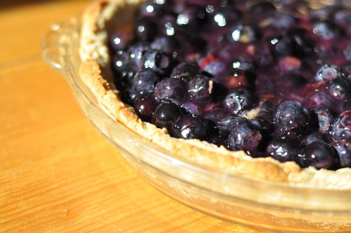 Blueberry Glace Pie - Bishop's Orchards Farm Market & Winery