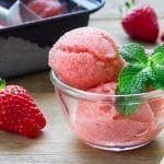 strawberry sherbet recipe