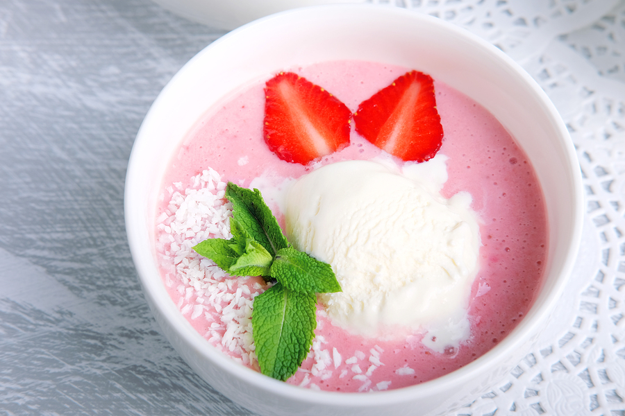 Chilled Strawberry Soup | Bishop's Orchards