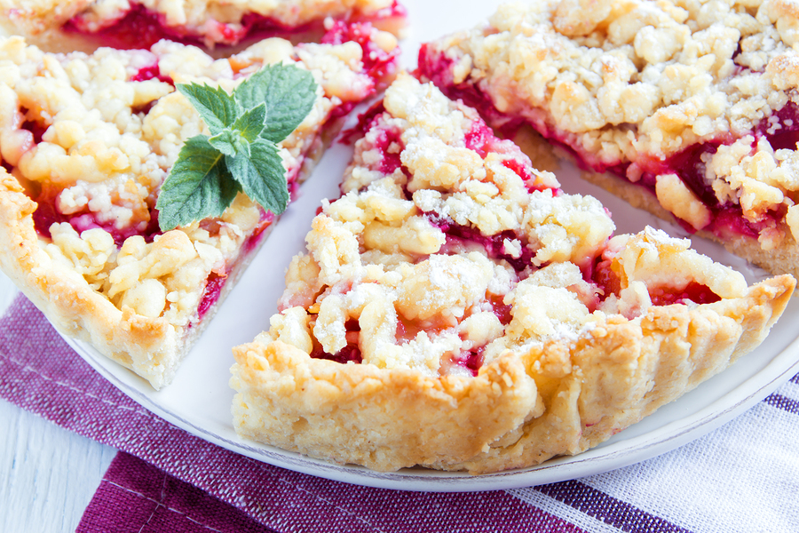 Strawberry Crumb Pie | Bishop's Orchards