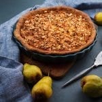 pear crumble pie recipe