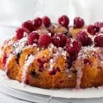 lemon raspberry bundt cake