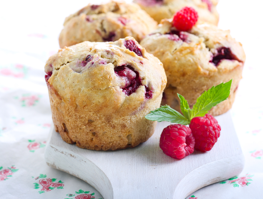 Raspberry Bran Muffins | Bishop's Orchards