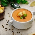 chilled pumpkin soup